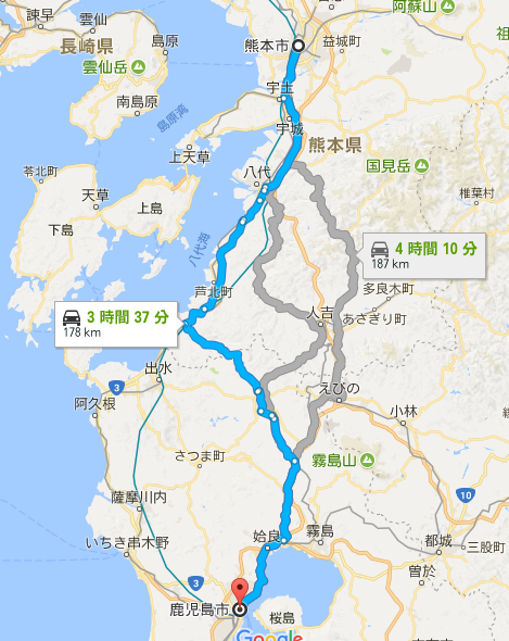 熊本から鹿児島への引越し料金の見積もり相場は 0キロ以内の場合 くまめも 熊本情報めも